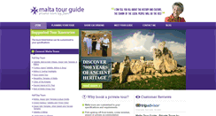 Desktop Screenshot of maltatourguide.com